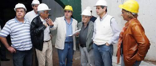 Visita às obras